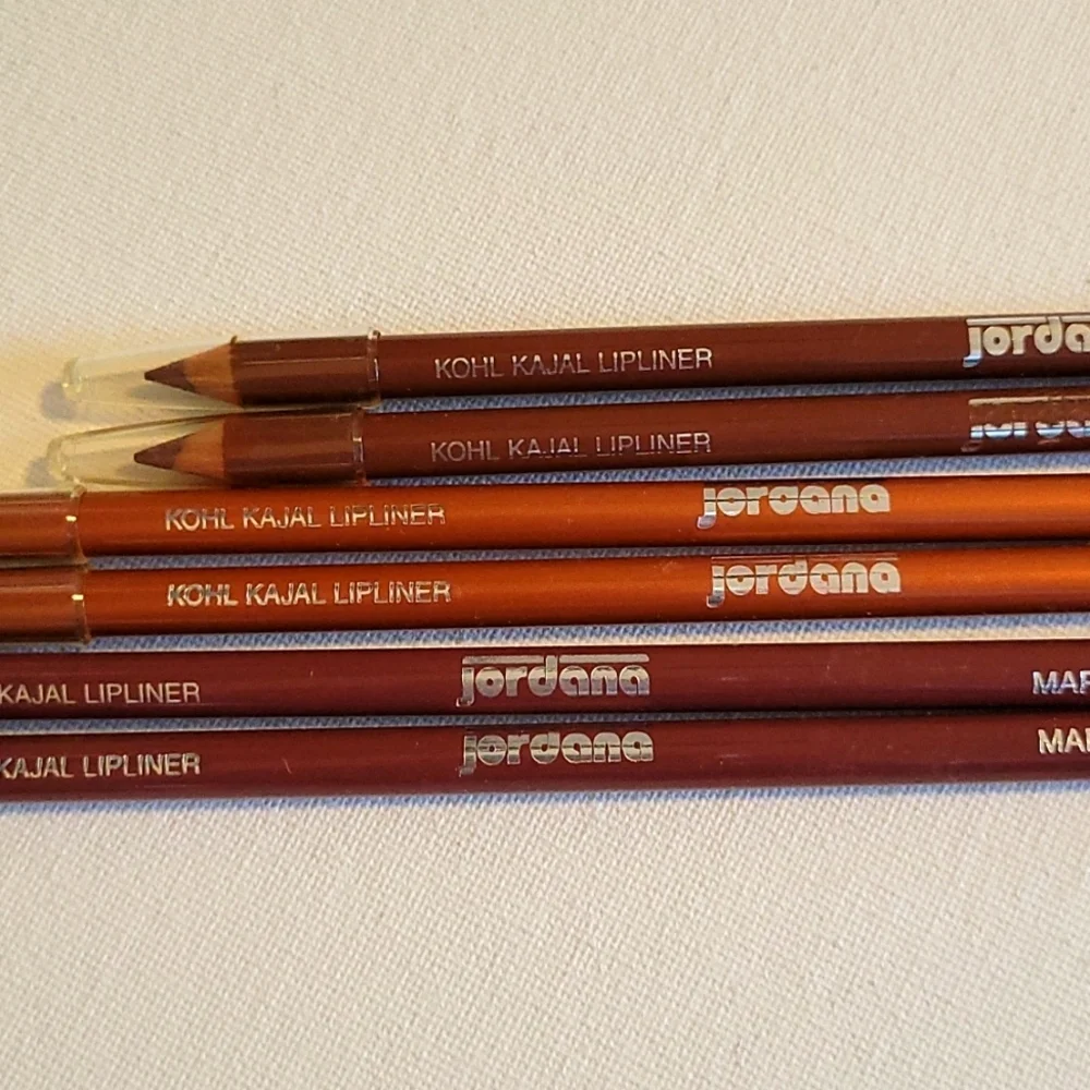 Bundle of 6 Jordana kohl Kajal Lip liner NWT
